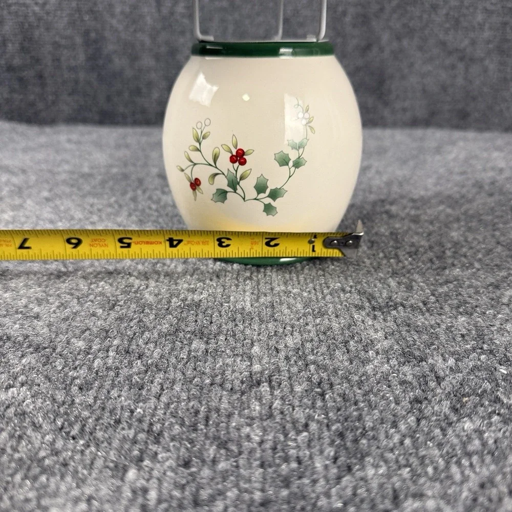 Vtg Pfaltzgraff Winterberry Votive‎ Lamp 109-B86-00 Christmas Candle Holder NIB